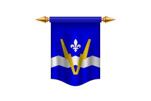 Shawinigan Flag Royal Banner flag
