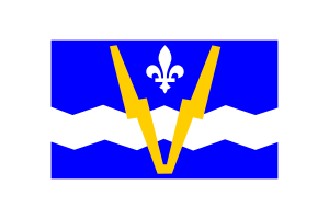 Shawinigan Flag Vector Illustration flag