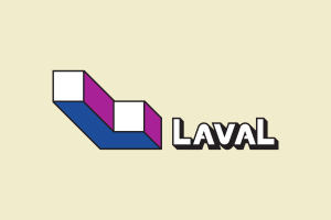 Bandera de Laval flag