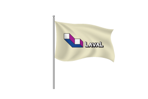 Bandera de Laval Clipart flag