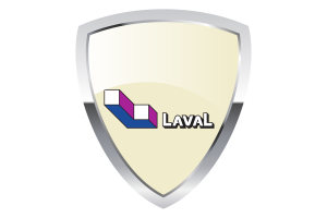 Bandera del Escudo de Laval flag