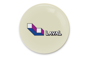 Arte Vectorial de la Bandera de Laval flag