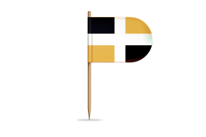 Drapeau de Lévis pour Bureau, Table flag