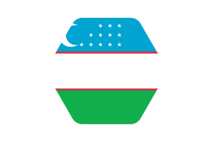 Uzbekistan Flag Vector Illustration flag
