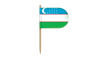 Uzbekistan Flag for Desk, Table flag