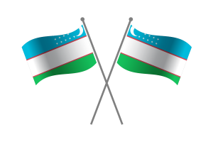 Uzbekistan Friendship Flag flag
