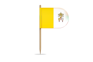 Vatican Flag for Desk, Table flag