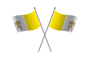 Vatican Friendship Flag flag