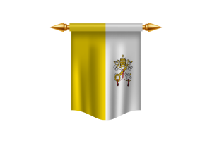 Vatican Flag Royal Banner flag