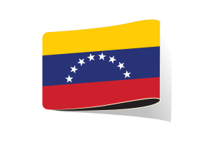 Venezuela Flag Illustration Clipart flag