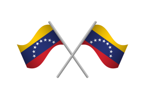 Venezuela Flag Emblem Vector Free flag