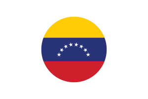 Venezuela Flag Circle Vector Free flag