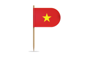 Vietnam Flag for Desk, Table flag