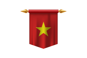 Emblem of the Socialist Republic of Vietnam flag
