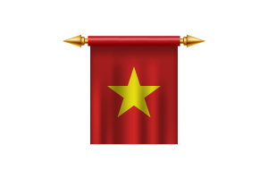 Vietnam Emblem flag