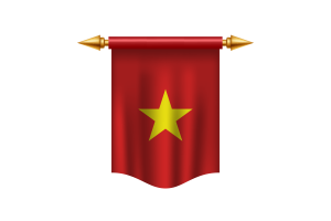Vietnam Flag Royal Banner flag