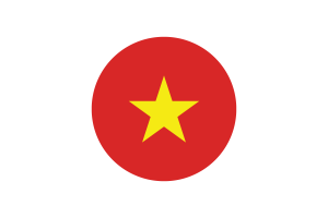 Vietnam Flag Circle Vector Free flag