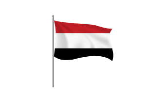 Yemen Flag Clipart flag