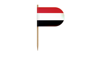 Yemen Flag for Desk, Table flag