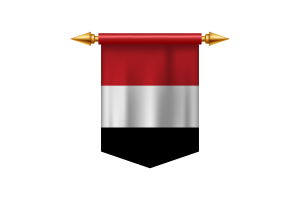 Emblem of the Republic of Yemen flag