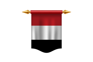 Yemen Flag Royal Banner flag