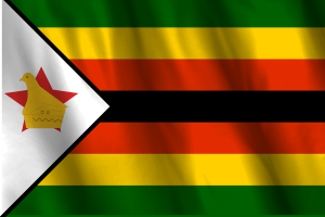 National Flag of Zimbabwe flag