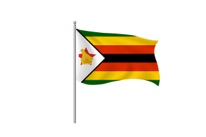 Zimbabwe Flag Clipart flag