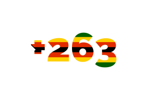 Zimbabwe Calling Code flag