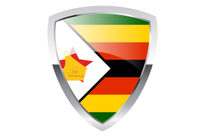 Zimbabwe Shield Flag flag