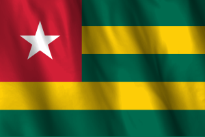 National Flag of Togo flag