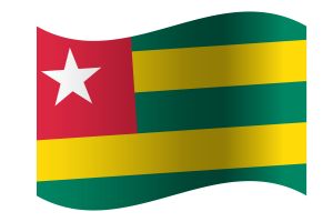 Togolese Republic flag