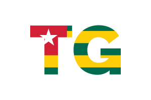 Togo Country Code flag