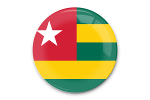 Togo Flag Vector Art flag
