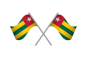 Togo Flag Emblem Vector Free flag