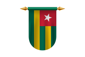 Togo Flag Emblem Vector Images flag