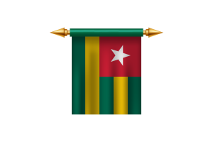 Togo Emblem flag