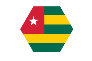 Togo Flag Vector Free | SVG and PNG flag