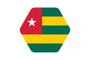 Togo Flag Vector Illustration flag