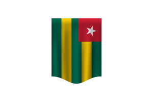 Togo Flag Banner flag