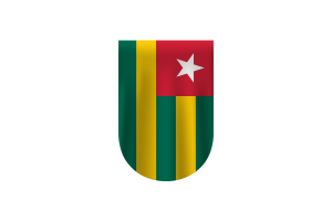 Togo Flag Vector Free Dowanlod (SVG,PNG) flag
