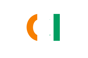 Côte d'Ivoire Country Code flag