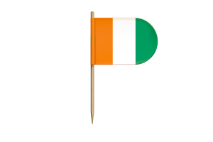 Côte d'Ivoire Flag for Desk, Table flag