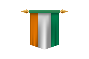 Emblem of the Republic of Côte d'Ivoire flag