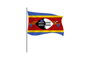 Eswatini Flag Clipart flag