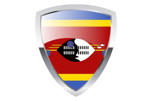 Eswatini Shield Flag flag