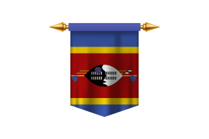 Emblem of the Kingdom of Eswatini flag