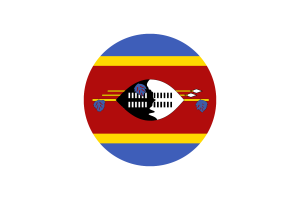 Eswatini Flag Circle Vector Free flag