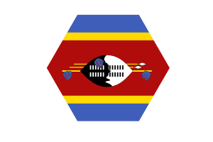 Eswatini Flag Vector Free | SVG and PNG flag