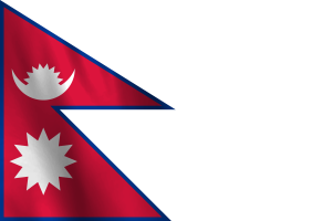 National Flag of Nepal flag