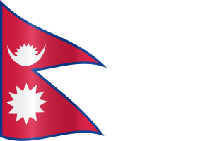 Federal Democratic Republic of Nepal flag